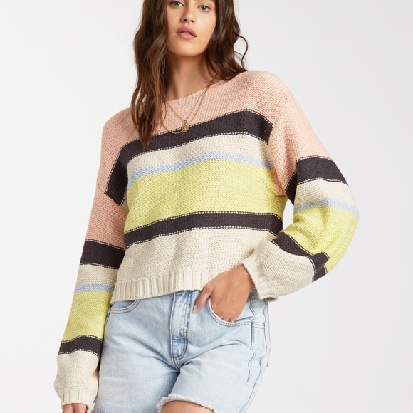 Billabong Sweaters - Billabong striped Sweater